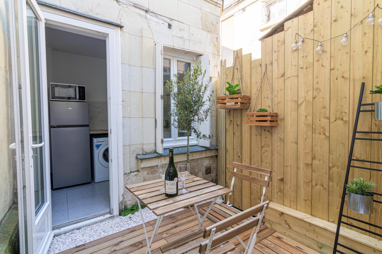 Le Chanzy-Terrasse Privative Saumur Bagian luar foto